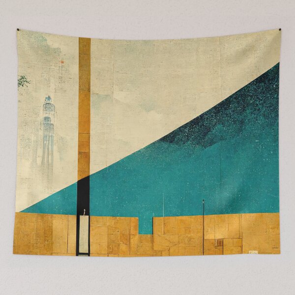 Item preview, Mid Century Cubism designed and sold by WaveTheory.
