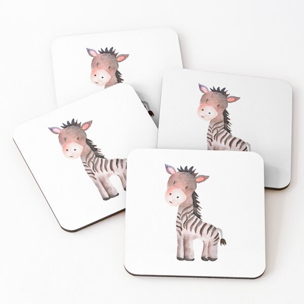 Item preview, Baby Zebra in Watercolor designed and sold by Alaskandreamer.