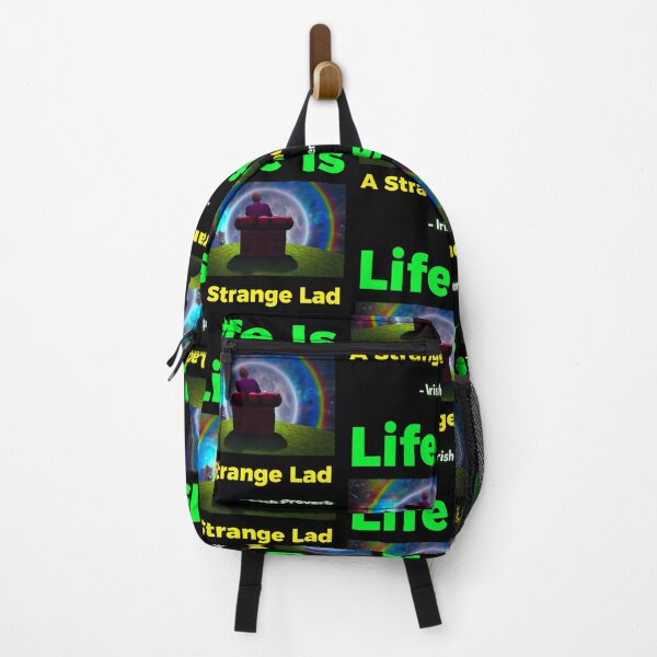 Item preview, Irish Proverb - Life Is A Strange Lad designed and sold by IrishProverbs.