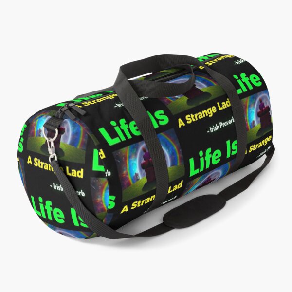 Item preview, Irish Proverb - Life Is A Strange Lad designed and sold by IrishProverbs.
