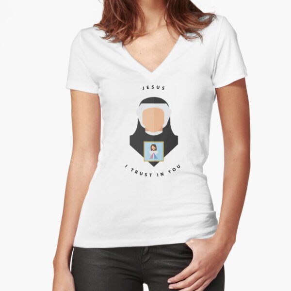 Fitted V-Neck T-Shirt