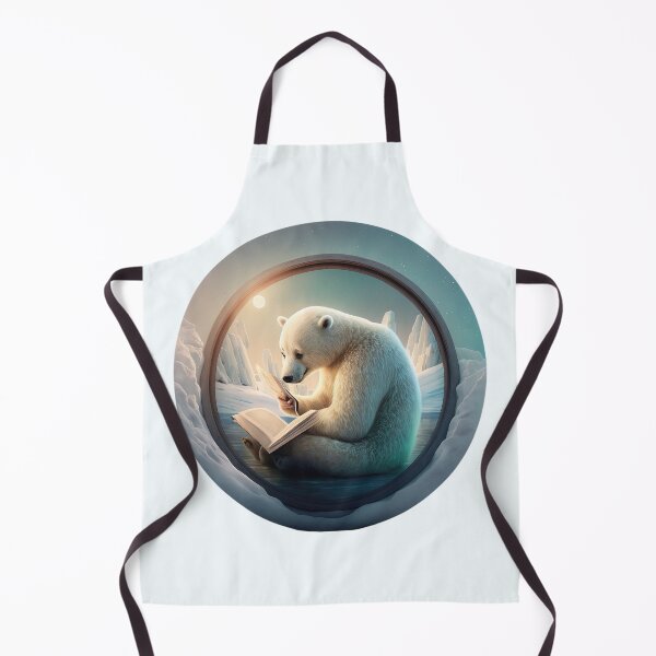 Item preview, Reading polar bear designed and sold by InverseReaction.