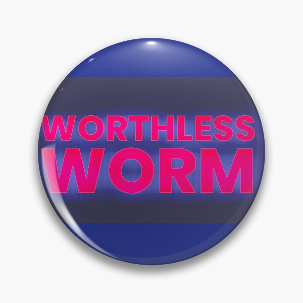 Artikelvorschau, Wertloser Wurm (pink/grau) entworfen und verkauft von SpaceQueenKee ⭐️⭐️⭐️⭐️⭐️.