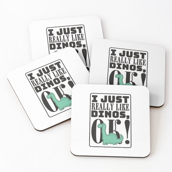 Item preview, I Just Really Like Dinos OK Design designed and sold by JacksDesign.