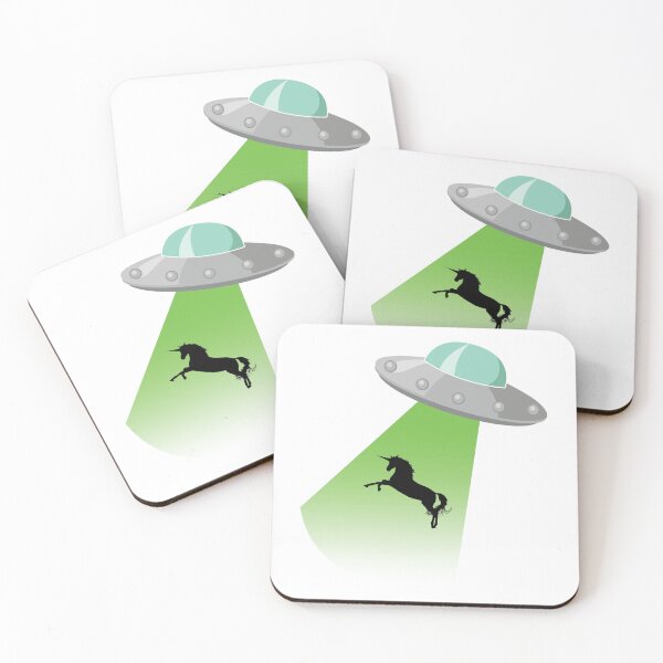 Item preview, UFO Abducting Unicorn designed and sold by Rustmm.