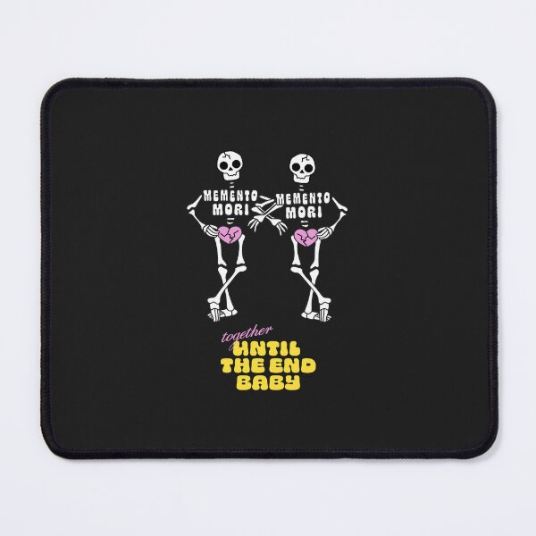 Item preview, A Spooky Pair | Stoic Black Valentine's Day Sticker designed and sold by stoicjimny.