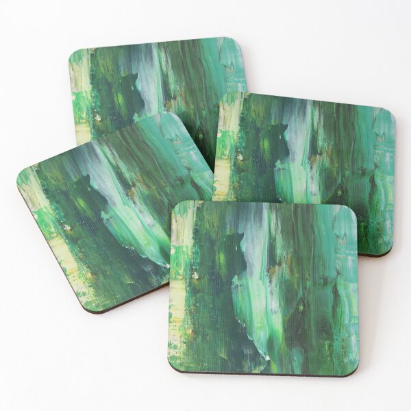 Item preview, Green Expression - Canvas Art designed and sold by ReidDesign.