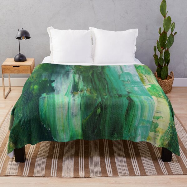 Item preview, Green Expression - Canvas Art designed and sold by ReidDesign.