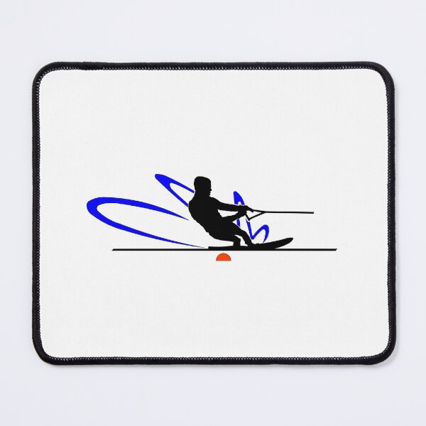 Item preview, Water Ski Slalom Skier designed and sold by HatzicTshirts.