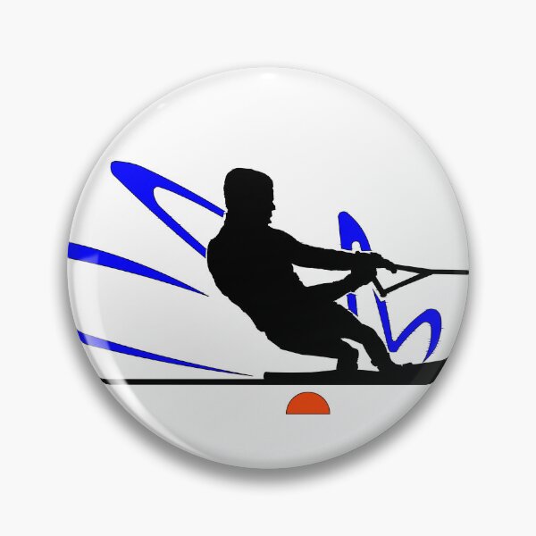 Item preview, Water Ski Slalom Skier designed and sold by HatzicTshirts.