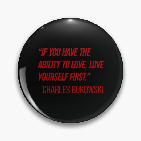 Item preview, Charles Bukowski Quote designed and sold by Texterns.