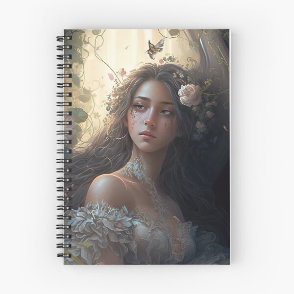 Item preview, portrait of girl in a fairytale designed and sold by tinkertailorart.