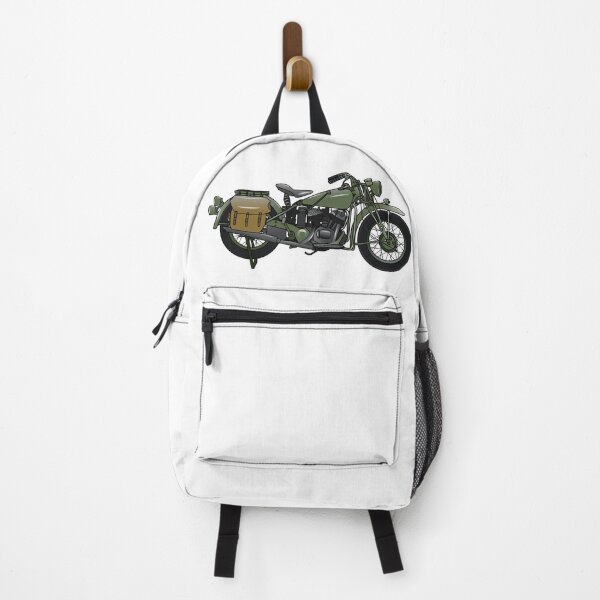 Item preview, Military cruiser motorcycle cartoon illustration designed and sold by Misscartoon.