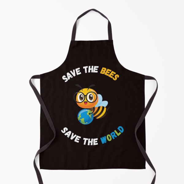 Item preview, cute save the bees save the world for bee lovers designed and sold by Space Frog Art ⭐⭐⭐⭐⭐.