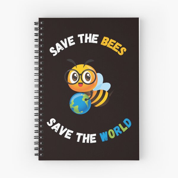 Item preview, cute save the bees save the world for bee lovers designed and sold by Space Frog Art ⭐⭐⭐⭐⭐.