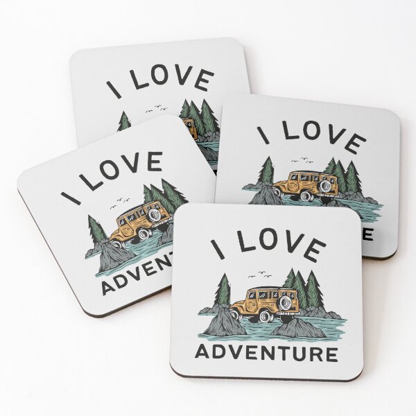 Item preview, I love adventure designed and sold by We Grow.