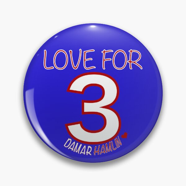 Damar Hamlin Pin by Mikalozan