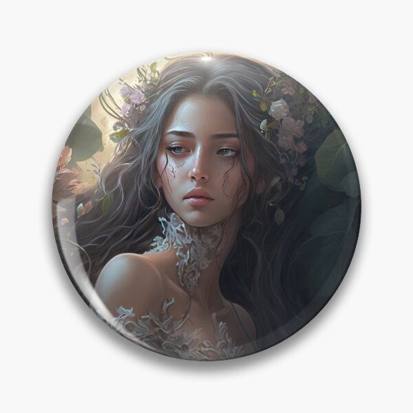 Item preview,  portrait of girl in a fairytale designed and sold by tinkertailorart.