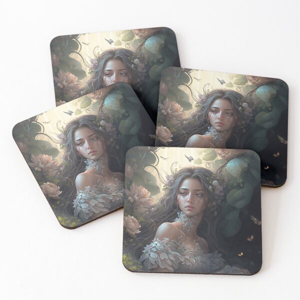 Item preview,  portrait of girl in a fairytale designed and sold by tinkertailorart.