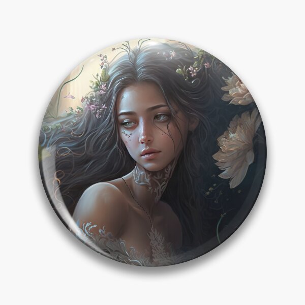 Item preview, portrait of girl in a fairytale designed and sold by tinkertailorart.