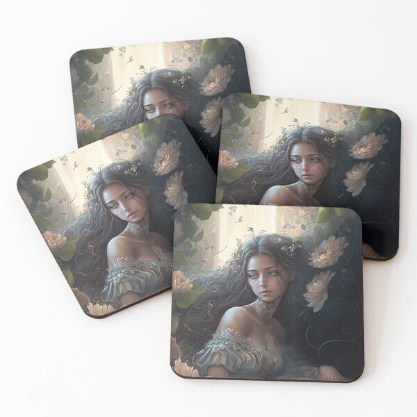 Item preview, portrait of girl in a fairytale designed and sold by tinkertailorart.