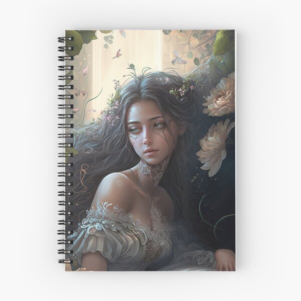 Item preview, portrait of girl in a fairytale designed and sold by tinkertailorart.