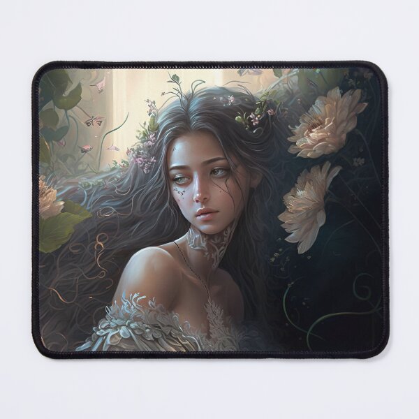 Item preview, portrait of girl in a fairytale designed and sold by tinkertailorart.