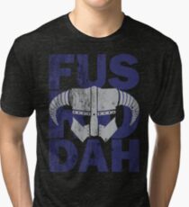 fus ro dah Tri-blend T-Shirt