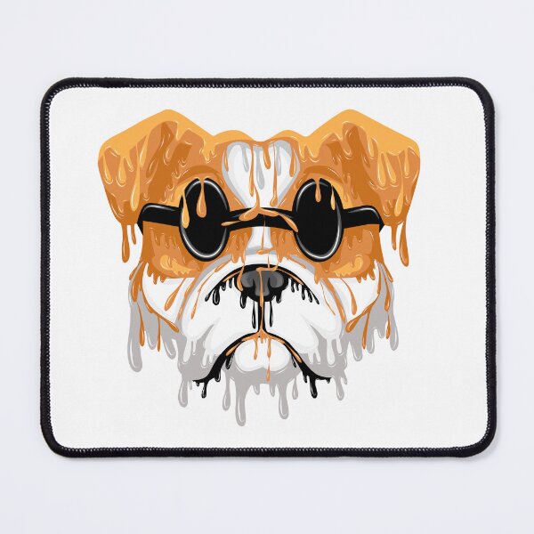 Item preview, Orange dog grime art designed and sold by AmsaOza.