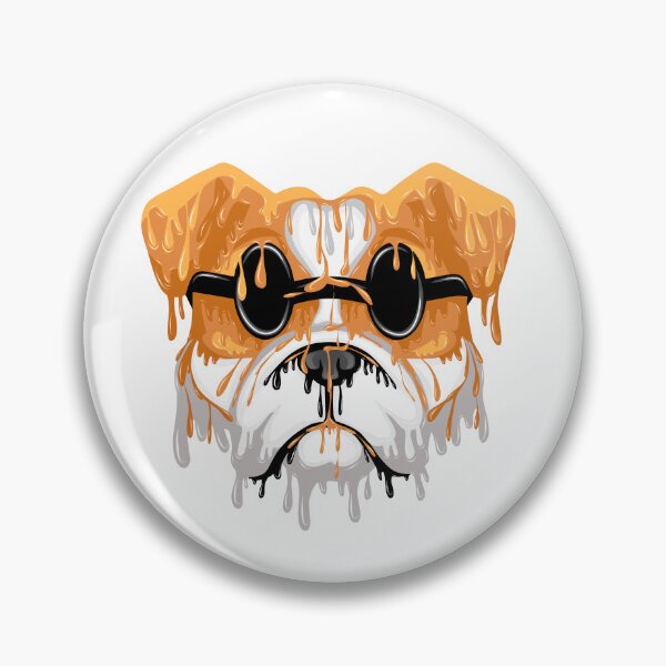 Item preview, Orange dog grime art designed and sold by AmsaOza.