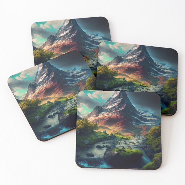 Item preview, Mountain Valley River designed and sold by OccultDreams.