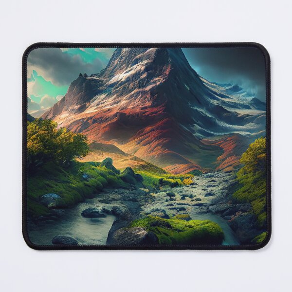 Item preview, Mountain Valley River designed and sold by OccultDreams.