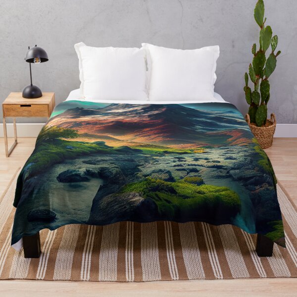 Item preview, Mountain Valley River designed and sold by OccultDreams.
