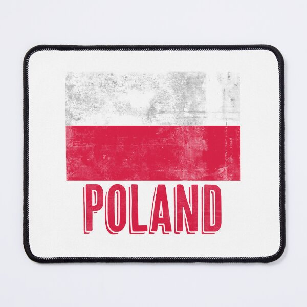 Item preview, Flag of Poland "Grunge" look. designed and sold by KTSubz Faith & Fun Designs.