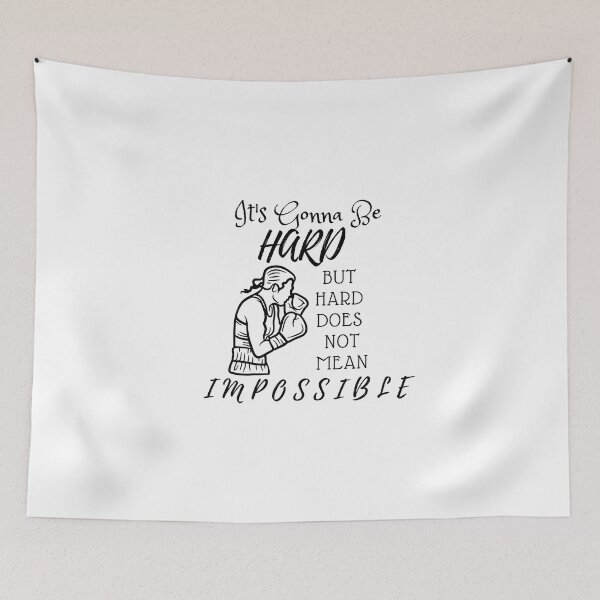 Item preview, It's gonna be hard but hard does not mean impossible designed and sold by We Grow.