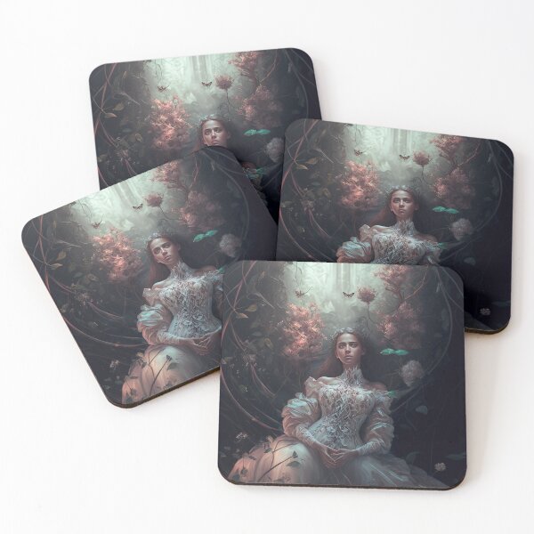Item preview, portrait of girl in a fairytale designed and sold by tinkertailorart.