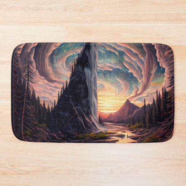 Item preview, Surreal Mountain Stream designed and sold by OccultDreams.