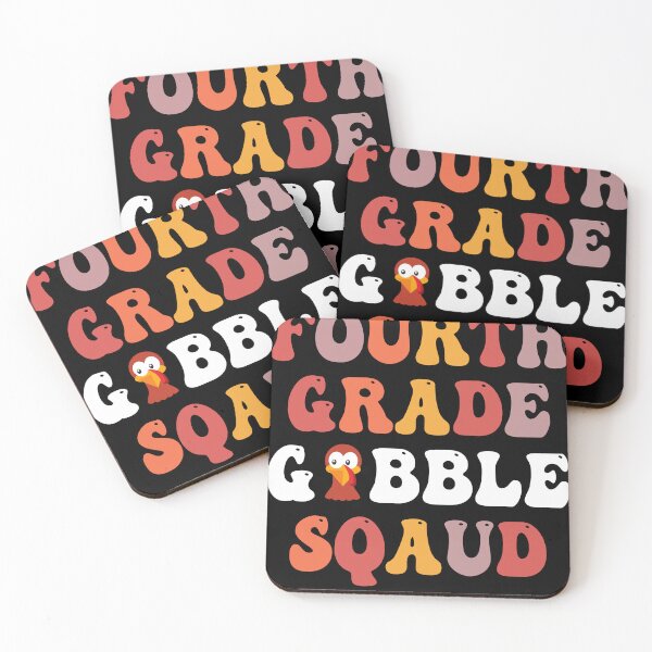 Item preview, Fourth Grade Gobble Squad Thanksgiving 4th Grade Teachers designed and sold by JoshBulky.