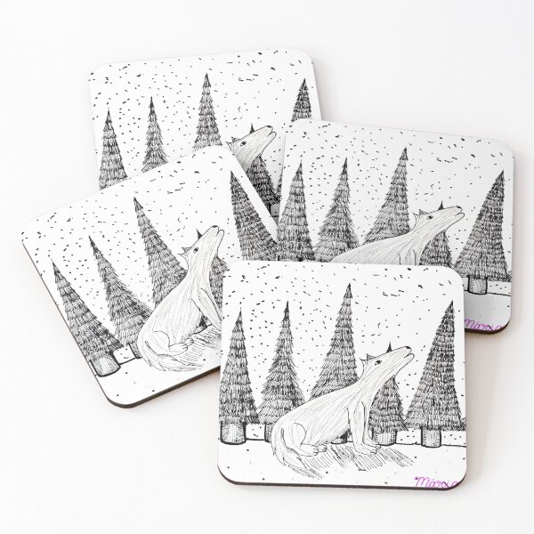 Item preview, The Wolf That Got Separated From The Pack designed and sold by Marian Hayes.