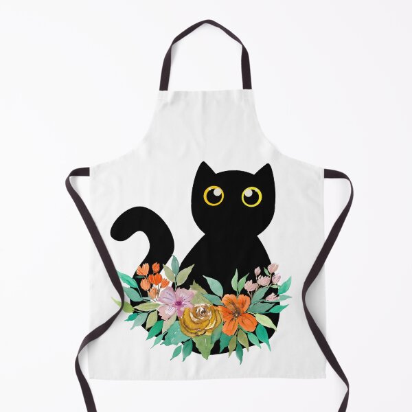 Item preview, young cat with flower bouquet designed and sold by AhmedAlbyati.