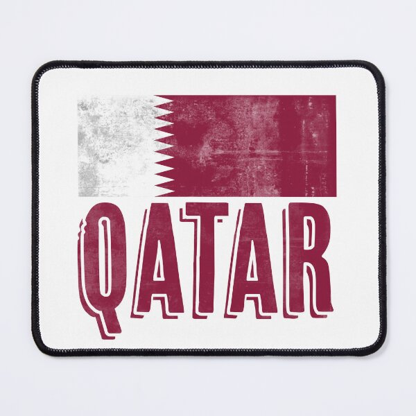 Item preview, Flag of Qatar "Grunge" look. designed and sold by KTSubz Faith & Fun Designs.
