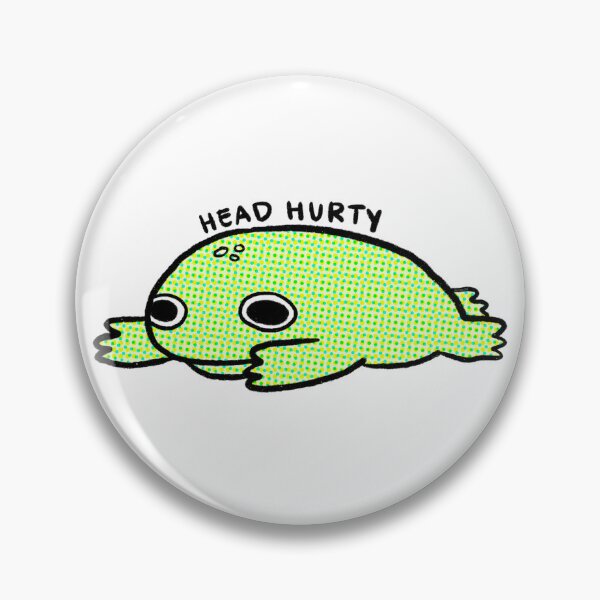 Item preview, Heady Hurty | Spotted Green Frog designed and sold by iristocat.