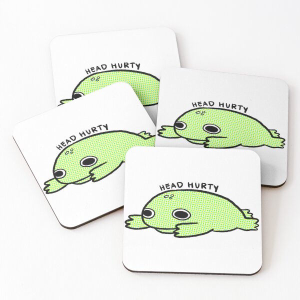 Item preview, Heady Hurty | Spotted Green Frog designed and sold by iristocat.