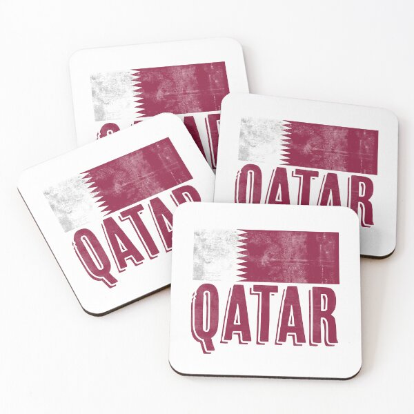 Item preview, Flag of Qatar "Grunge" look. designed and sold by KTSubz Faith & Fun Designs.