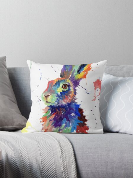 Item preview, Multi colour Hare designed and sold by sarahstribb.