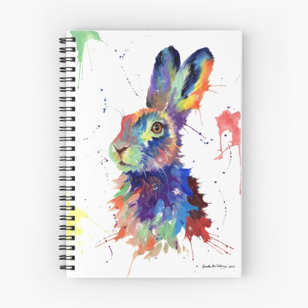 Item preview, Multi colour Hare designed and sold by sarahstribb.