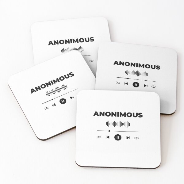 Item preview, Play Music Interface with Anonymous Word designed and sold by artacalla.