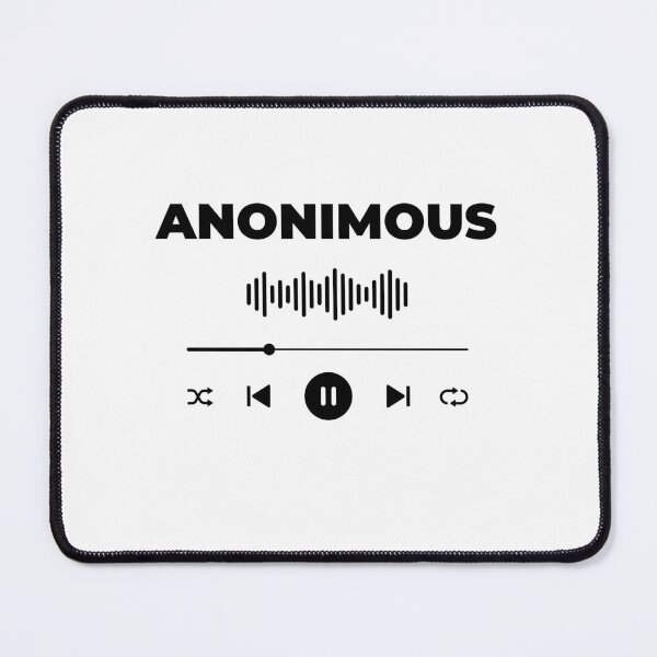 Item preview, Play Music Interface with Anonymous Word designed and sold by artacalla.