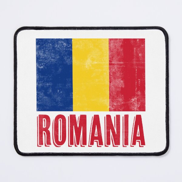 Item preview, Flag of Romania "Grunge" look. designed and sold by KTSubz Faith & Fun Designs.
