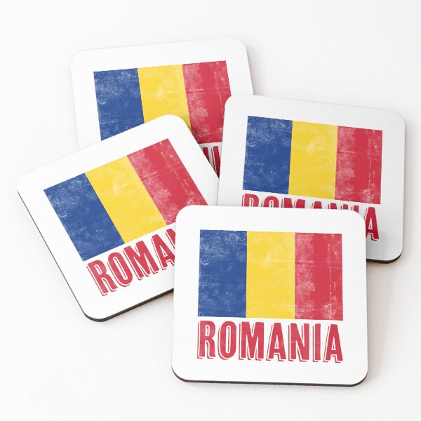 Item preview, Flag of Romania "Grunge" look. designed and sold by KTSubz Faith & Fun Designs.